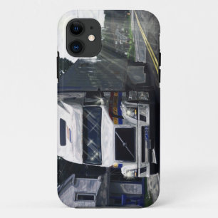Capa Para iPhone Da Case-Mate Caso iPhone 5 do Driver do Caminhão Branco Big Rig