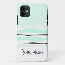 Capa Para iPhone Da Case-Mate Caso iPhone 5 Horizontal do Nome da Faixa Atlântic