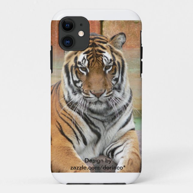 Capa Para iPhone Da Case-Mate Caso iPhone 5 Tiger 1 (Verso)