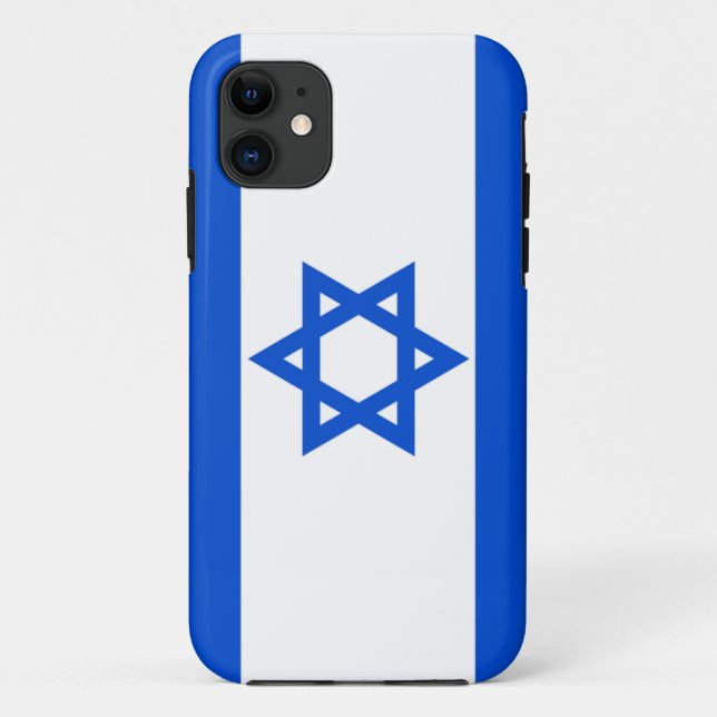 Capa Para iPhone Da Case-Mate Caso israelita do iPhone 5 da bandeira (Verso)