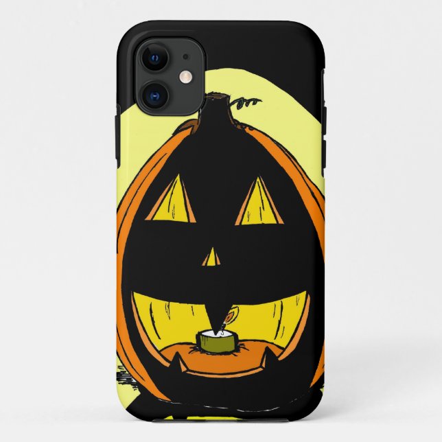Capa Para iPhone Da Case-Mate Caso Jack o' Lantern iPhone 5 (Verso)