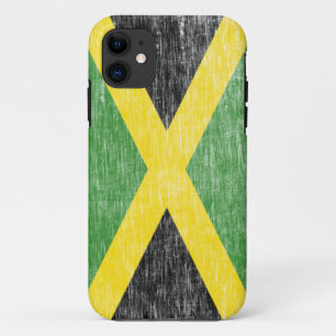 Capa Para iPhone Da Case-Mate Caso jamaicano retro do iPhone 5 da bandeira