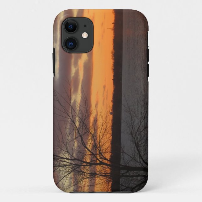 Capa Para iPhone Da Case-Mate Caso Lake Sunset iPhone 5 (Verso)