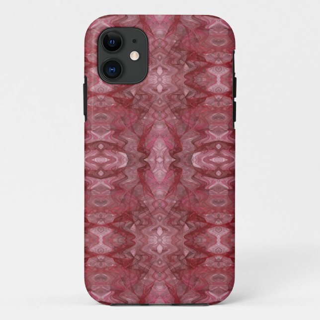 Capa Para iPhone Da Case-Mate Caso-Mate Red Fractal iPhone 5 Mal Ali (Verso)