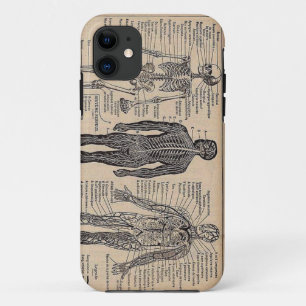 Capa Para iPhone Da Case-Mate Caso médico de esqueleto humano do iPhone 5 do