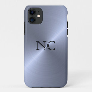 Capa Para iPhone Da Case-Mate Caso monograma de efeito prateado