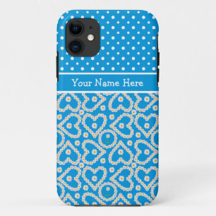 Capa Para iPhone Da Case-Mate Caso Personalizado do iPhone 5/5 s: Polkas, Daisie