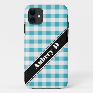 Capa Para iPhone Da Case-Mate Caso personalizado do iPhone 5 Turquoise & White G