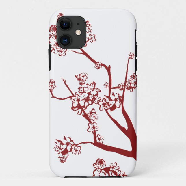 Capa Para iPhone Da Case-Mate Caso Red Cherry Blossom iPhone 5 (Verso)