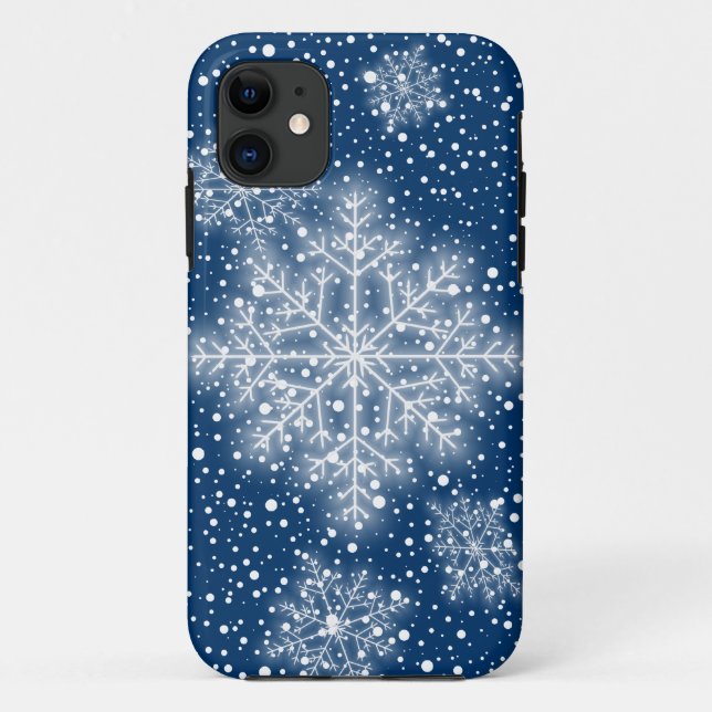 Capa Para iPhone Da Case-Mate Caso Snowflakes iPhone 11 (Verso)