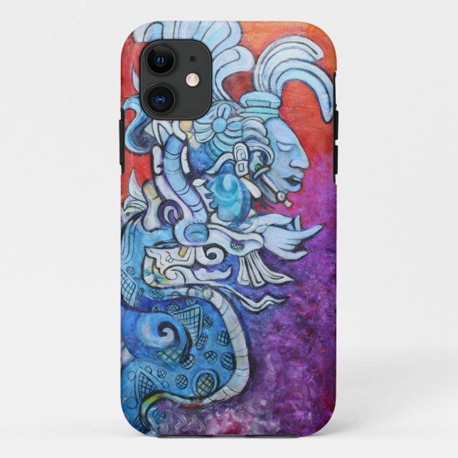 Capa Para iPhone Da Case-Mate Caso soberano do telemóvel da serpente da pena (Verso)