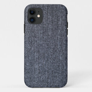 Capa Para iPhone Da Case-Mate Caso: Tecido cinzento da mistura de lã