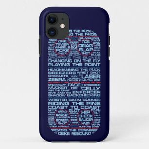 Capa Para iPhone Da Case-Mate Caso tipográfico do iphone 5 da pista do hóquei