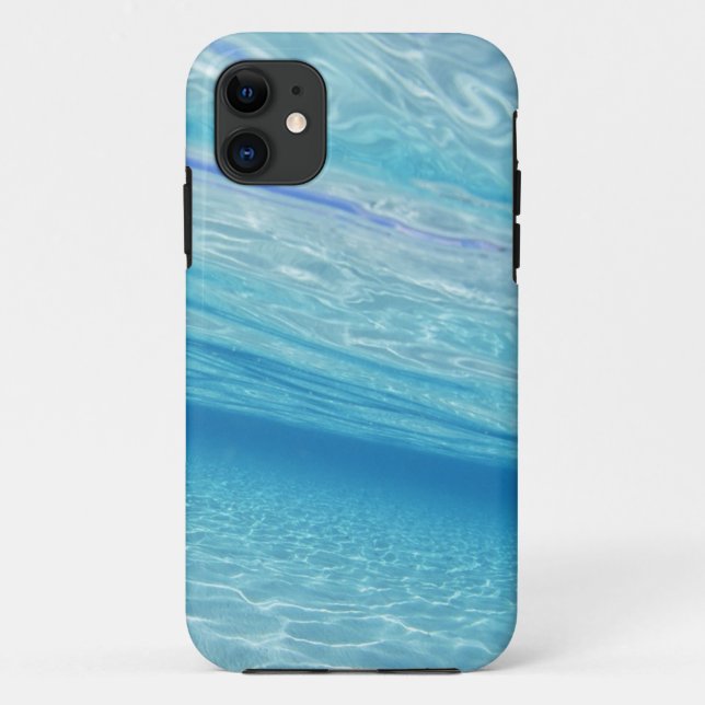Capa Para iPhone Da Case-Mate Caso tropical do telemóvel da água do oceano (Verso)