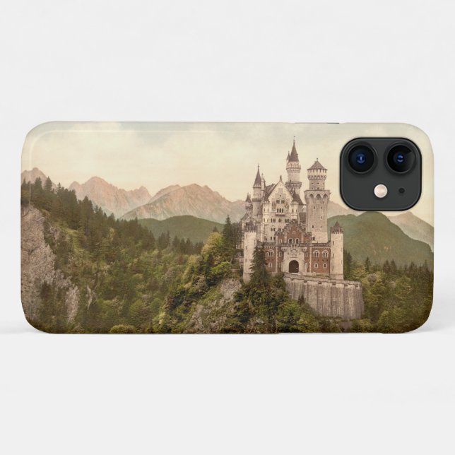 Capa Para iPhone Da Case-Mate Castelo de Neuschwanstein, Baviera, Alemanha (Verso (horizontal))