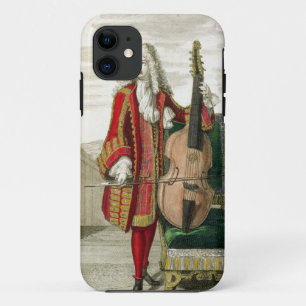 Capa Para iPhone Da Case-Mate Cavalheiro que joga o violoncelo, c.1688-90