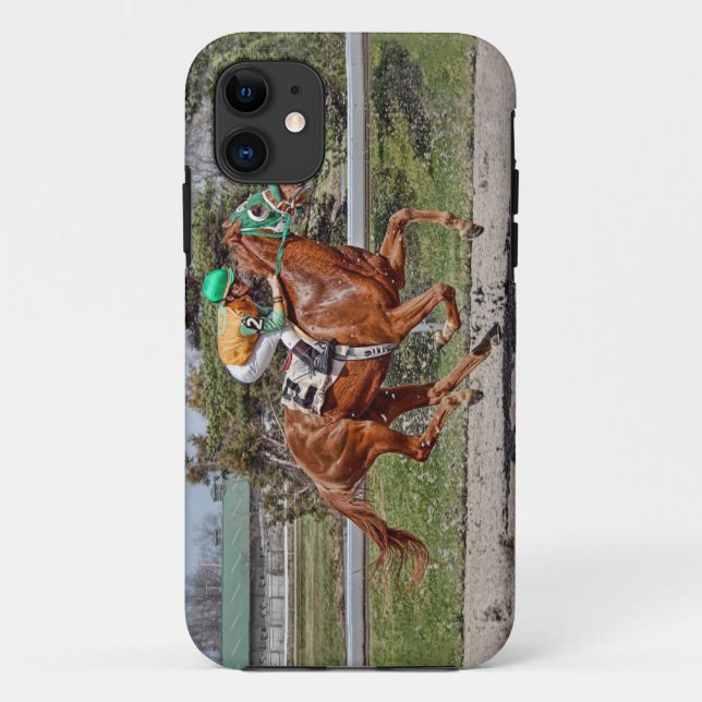 Capa Para iPhone Da Case-Mate Cavalo de raça #2 (Verso)