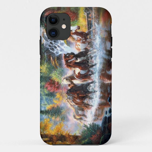 Capa Para iPhone Da Case-Mate Cavalos selvagens (Verso)