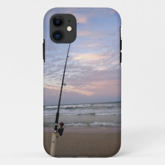 Capa Para iPhone Da Case-Mate Cena da praia da pesca de surf