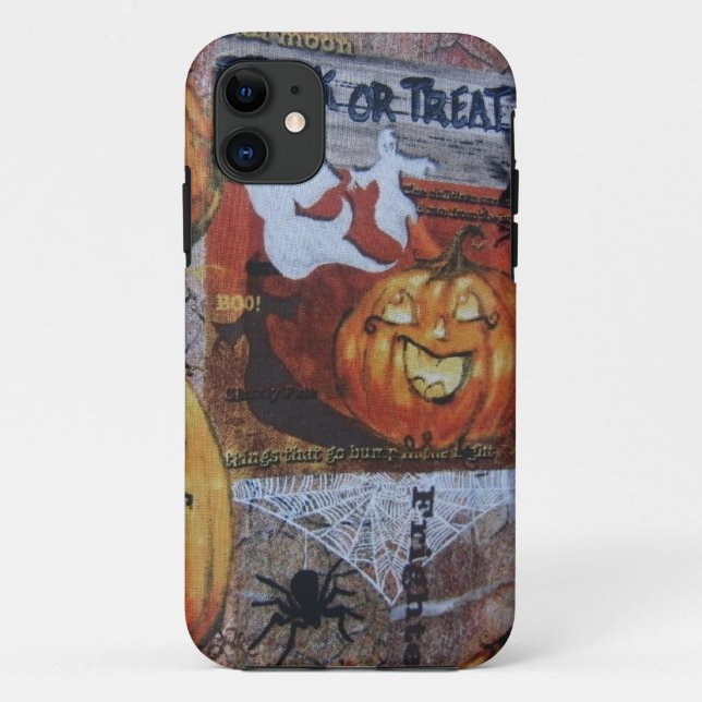 Capa Para iPhone Da Case-Mate Cena de Halloween (Verso)