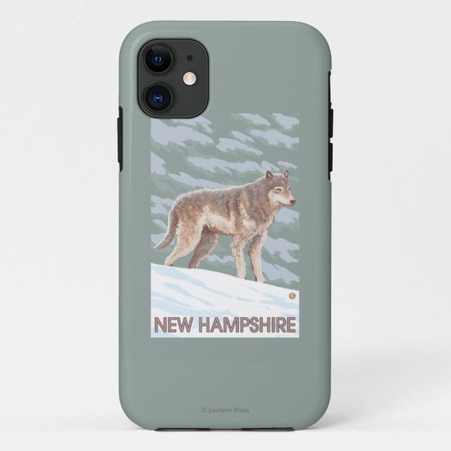 Capa Para iPhone Da Case-Mate Cena nova de HampshireWolf (Verso)