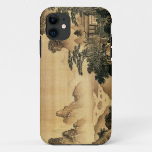 Capa Para iPhone Da Case-Mate Cenário da paisagem da pintura de Sumi-e do chin