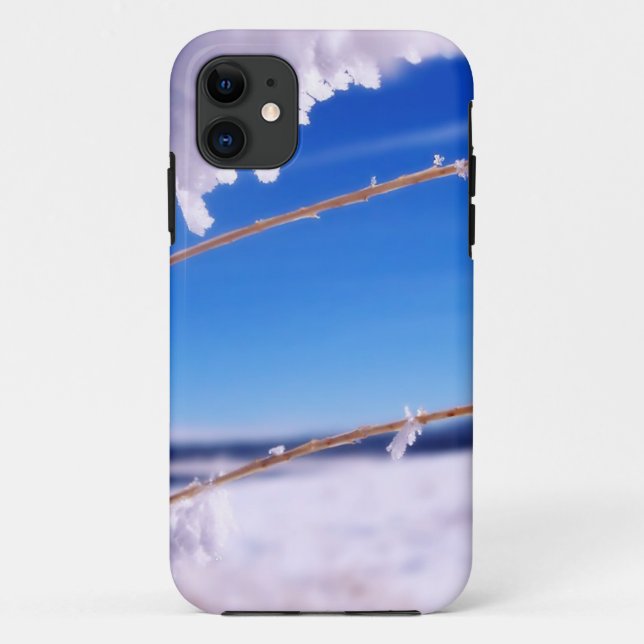 Capa Para iPhone Da Case-Mate cenas de inverno-107 (Verso)