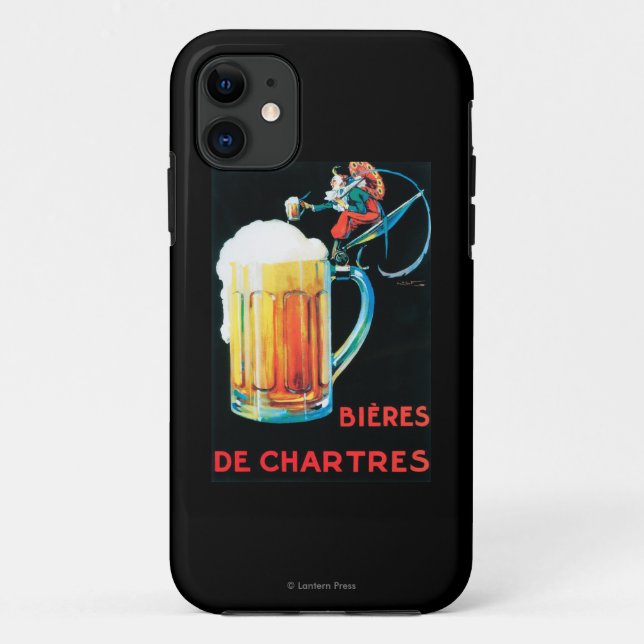 Capa Para iPhone Da Case-Mate Cervejas do poster do promocional de Chartres (Verso)