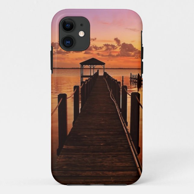 Capa Para iPhone Da Case-Mate Céu do por do sol (Verso)