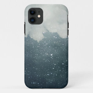 Capa Para iPhone Da Case-Mate Céu estrelado azul com a caixa branca do iPhone 5