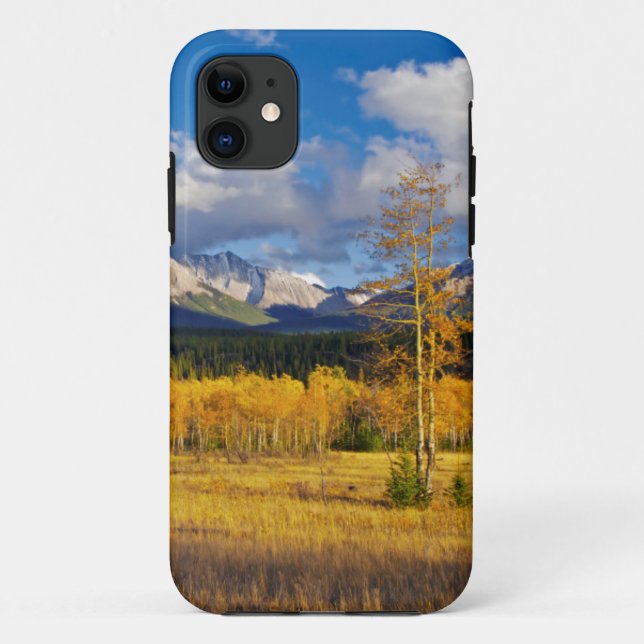 Capa Para iPhone Da Case-Mate Céus azuis e nuvens acima de um prado (Verso)