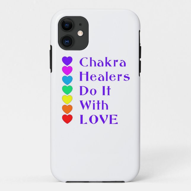 Capa Para iPhone Da Case-Mate Chakra Healers Faz Isso Com Amor (Verso)
