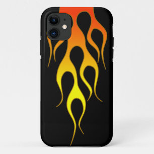 Capa Para iPhone Da Case-Mate Chama alaranjada