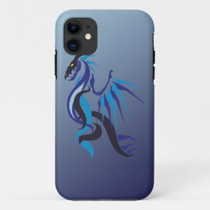 Capa Para iPhone Da Case-Mate Chama azul do dragão