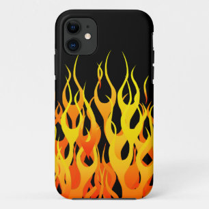 Capa Para iPhone Da Case-Mate Chamas de Corrida Clássica em Fogo