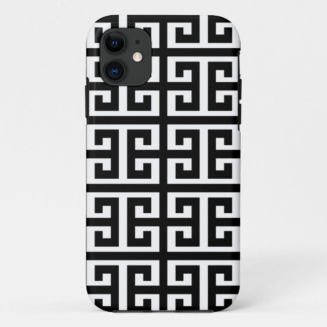 Capa Para iPhone Da Case-Mate chave branca escura (Verso)