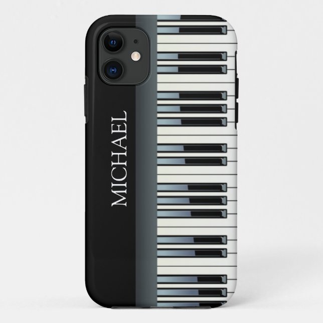 Capa Para iPhone Da Case-Mate Chaves personalizadas do piano (Verso)