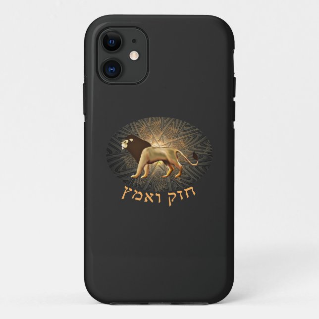 Capa Para iPhone Da Case-Mate Chazak Ve'ematz (Verso)