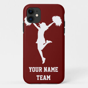 Capa Para iPhone Da Case-Mate Cheerleading customizável do cheerleader do fundo