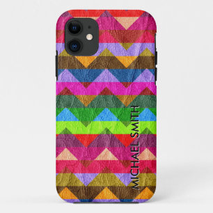 Capa Para iPhone Da Case-Mate Chevron #2 de couro