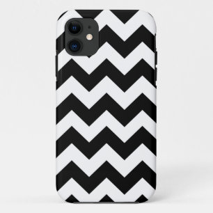 Capa Para iPhone Da Case-Mate Chevron branco preto listra a caixa do iPhone 5