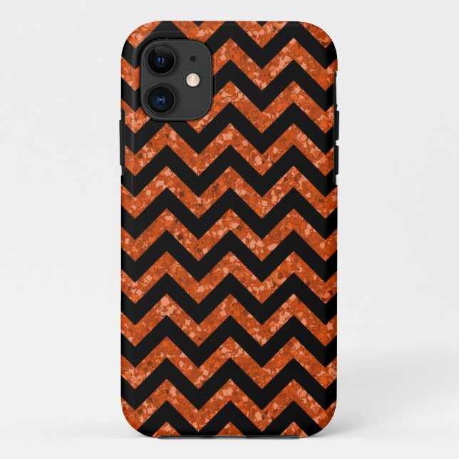 Capa Para iPhone Da Case-Mate Chevron Glitter Look iPhone 5 Tough Xtreme Case (Verso)