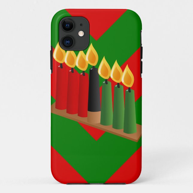 Capa Para iPhone Da Case-Mate chevron kwanzaa (Verso)