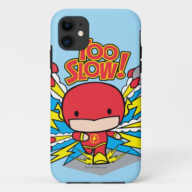Capa Para iPhone Da Case-Mate Chibi Flash - Foguetes Insurdos (Verso)