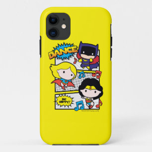 Capa Para iPhone Da Case-Mate Chibi Heroes Dançando
