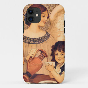 Capa Para iPhone Da Case-Mate Chocolate Angel French Antiguado
