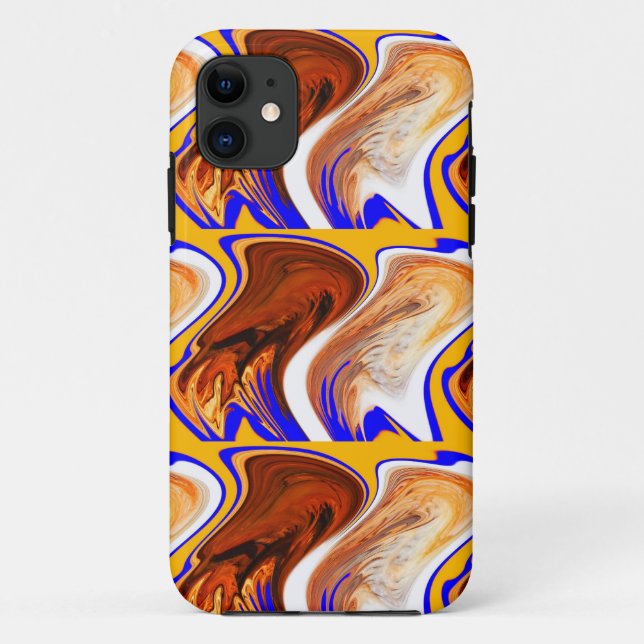 Capa Para iPhone Da Case-Mate Chocolate e nata (Verso)
