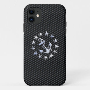 Capa Para iPhone Da Case-Mate Chrome Yacht Naval Flag no Decor de Grille Automot