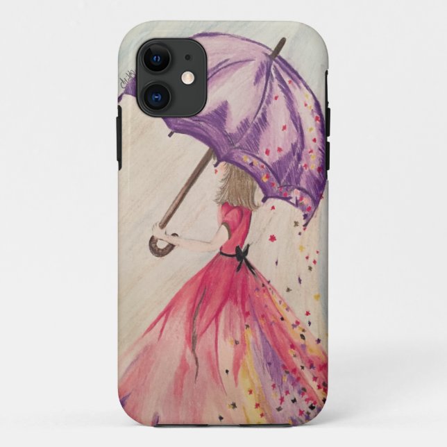 Capa Para iPhone Da Case-Mate Chuva de Utopia (Verso)