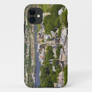 Capa Para iPhone Da Case-Mate Cidade de Quebec, Quebec, Canadá. Olhando para bai